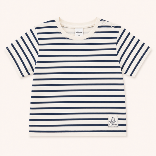T-shirt rayures noires