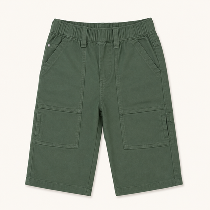 Bermuda de Style Cargo Vert Kaki pour Enfant – s.Oliver