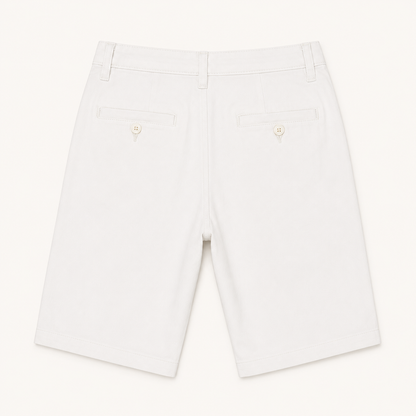 Bermuda Chino Blanc en Coton – Losan