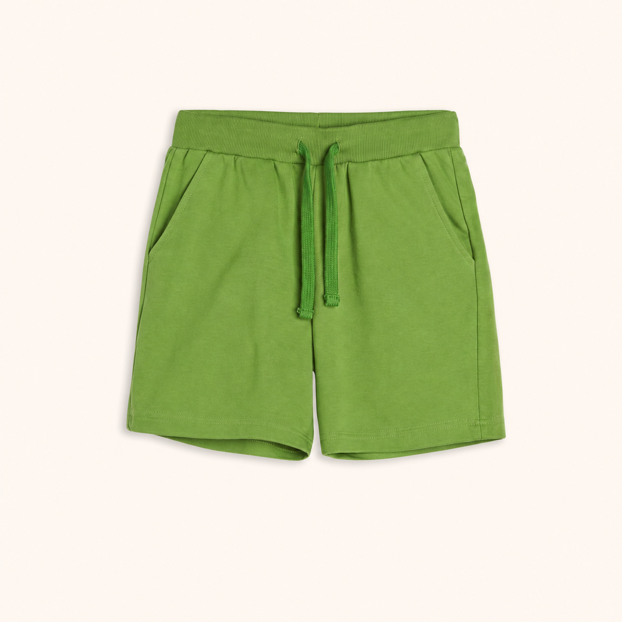 Lot de 2 Shorts en Molleton Enfant – Bleu Turquoise et Vert Pomme