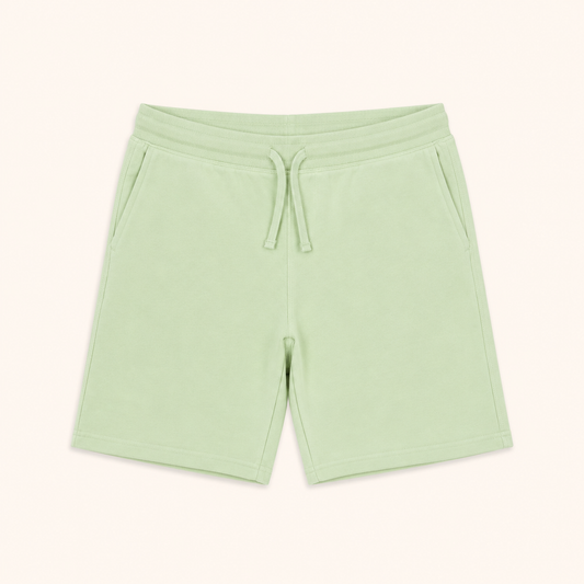 Short en Molleton Vert Menthe