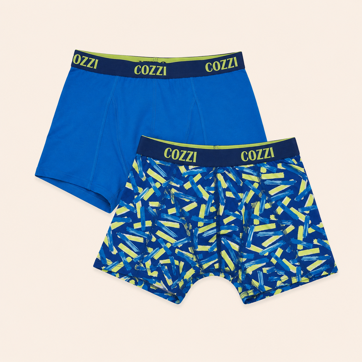 Lot de 2 boxers garçon Cozzi