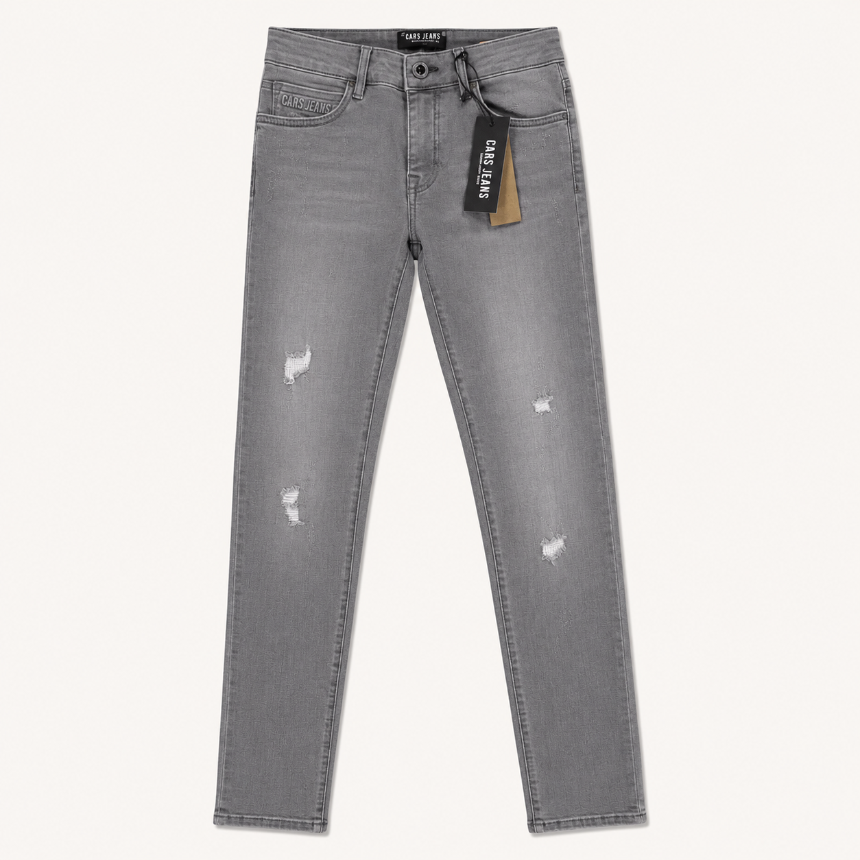 Jean Slim Délavé et Griffé Cars Jeans