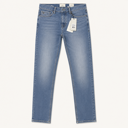 Jean Slim Bleu Moyen Délavé