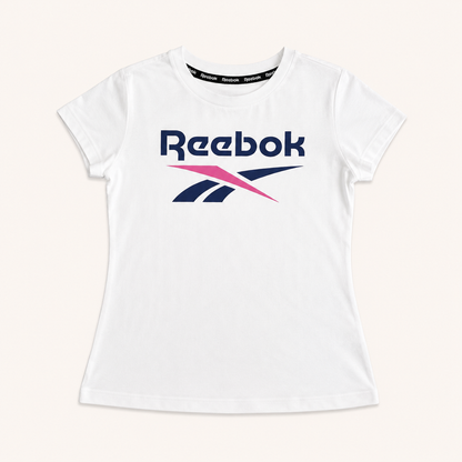 Ensemble Reebok Fille Blanc et Noir Marbré