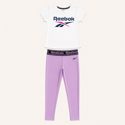 Ensemble Reebok Fille Blanc et Violet