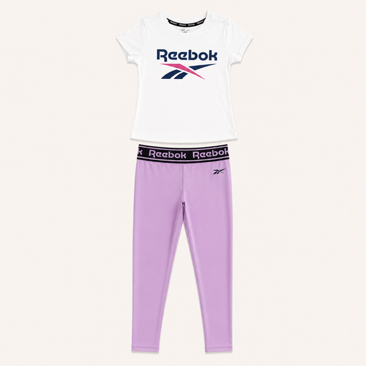 Ensemble Reebok Fille Blanc et Violet
