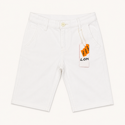 Bermuda Chino Blanc en Coton – Losan