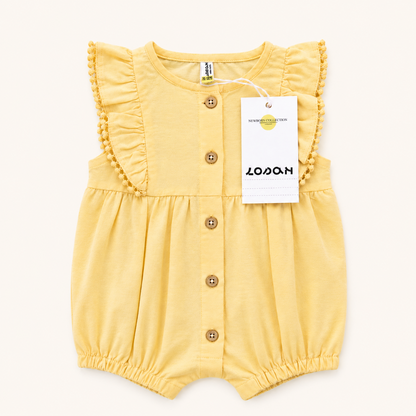Barboteuse Jaune pastel - Losan