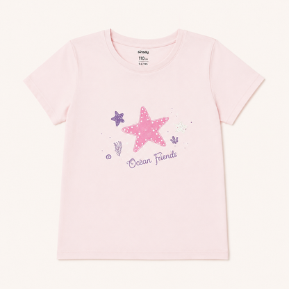 Pyjama rose t-shirt + short