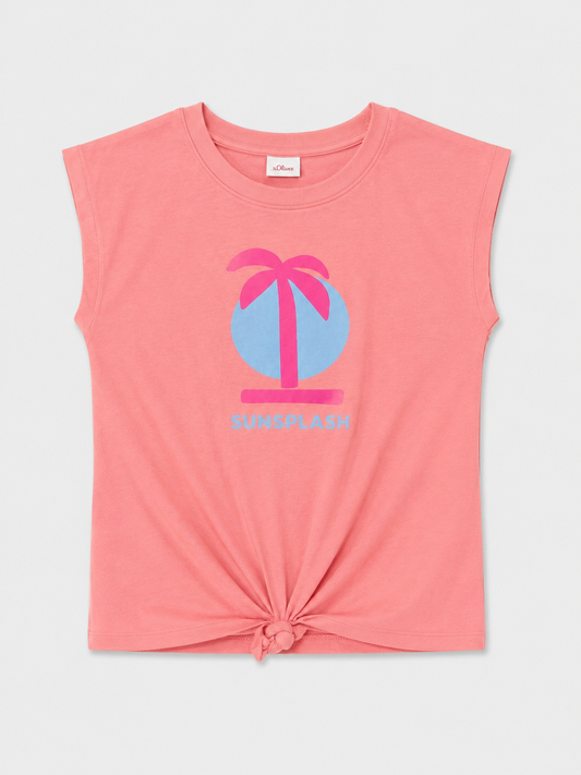 T-shirt Fille à motifs