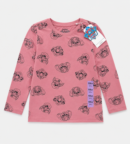 Lot de 2 T-shirt manches longues pat patrouille