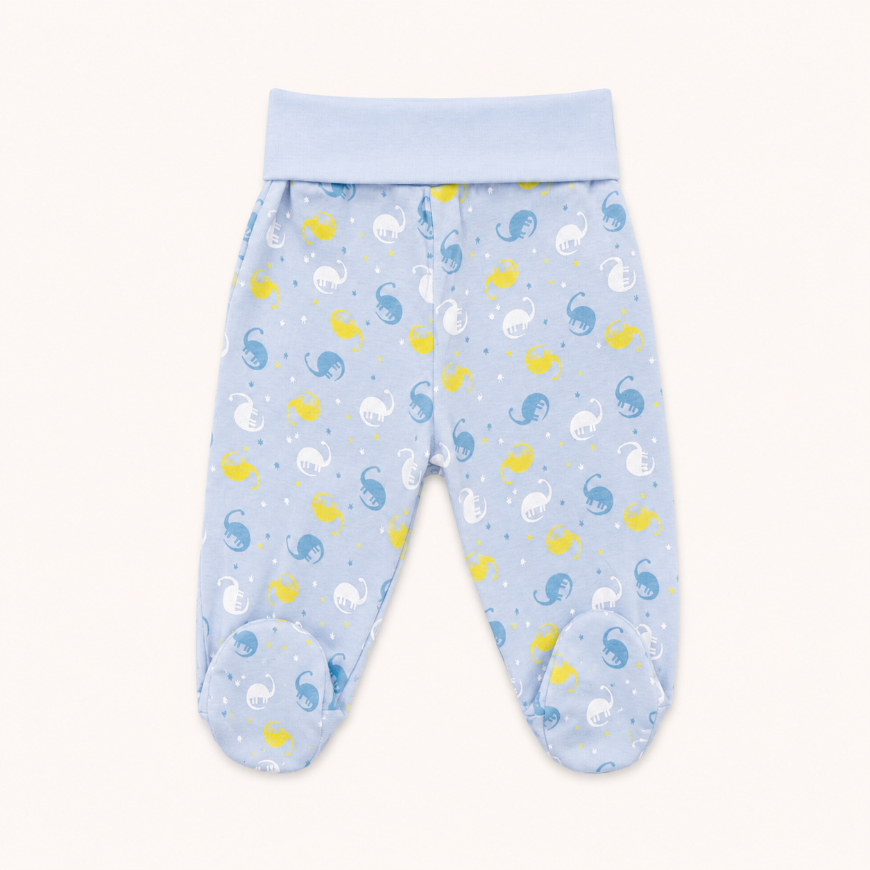 Ensemble 3 pièces Boboli bleu - Thème Dinosaures