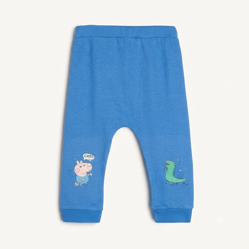 Pantalon de Jogging Bébé Bleu George Pig et le Dinosaure – Peppa Pig