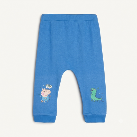 Pantalon de Jogging Bébé Bleu George Pig et le Dinosaure – Peppa Pig
