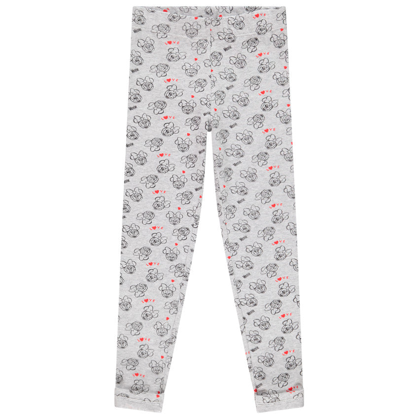 Legging en jersey imprimé Minnie Disney pour enfant fille