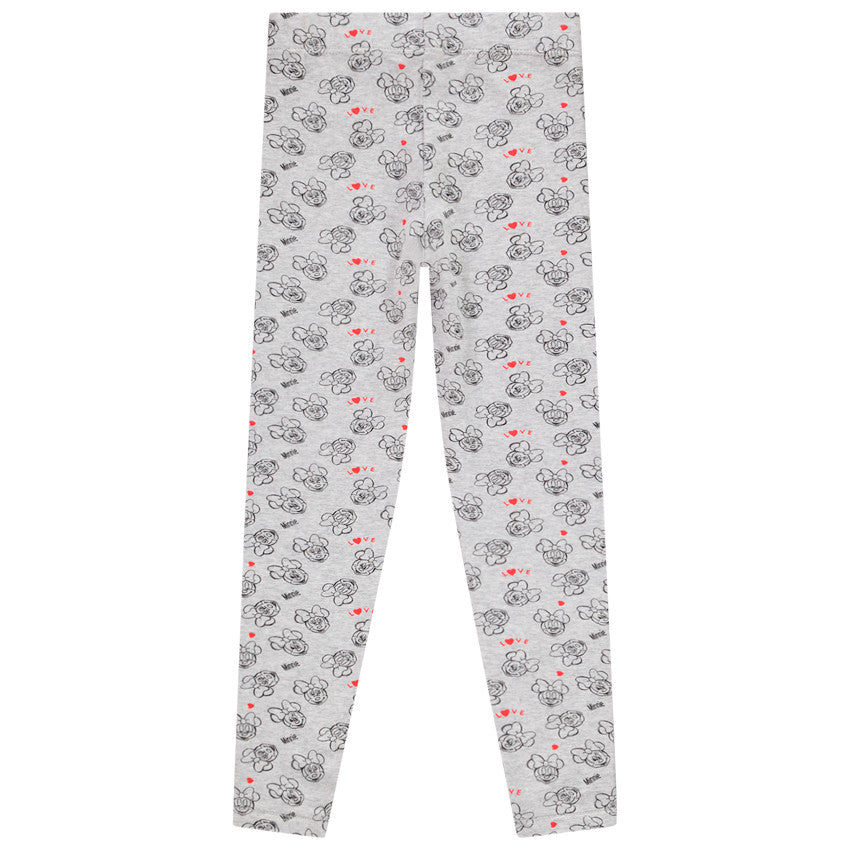 Legging en jersey imprimé Minnie Disney pour enfant fille