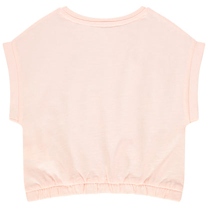 T-shirt Crop Top Rose Pâle Looney Tunes Titi