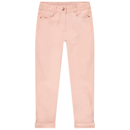 Pantalon slim rose poudré à revers – Orchestra