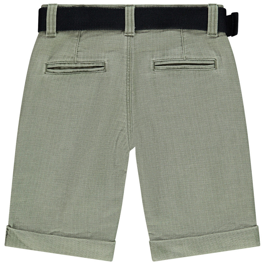 Bermuda à ceinture amovible pour enfant garçon