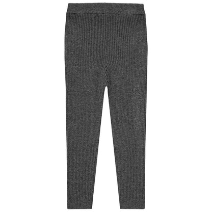 Legging en maille côtelée pour bébé fille