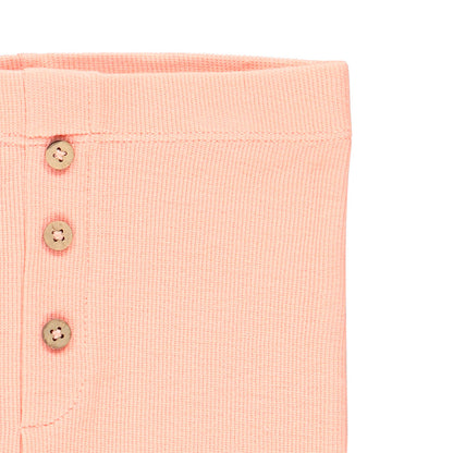 Legging en maille côtelée pour bébé fille