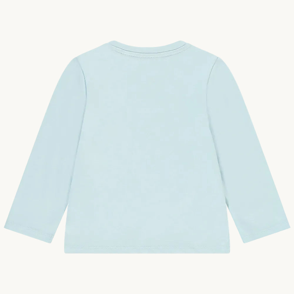T-shirt manches longues en jersey print fantaisie