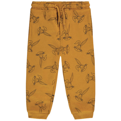 Pantalon de jogging ocre à imprimé Bugs Bunny Looney Tunes – Orchestra