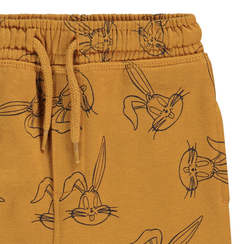 Pantalon de jogging ocre à imprimé Bugs Bunny Looney Tunes – Orchestra