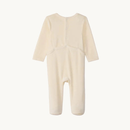 Dors-bien en velours imprimé pour bébé garçon