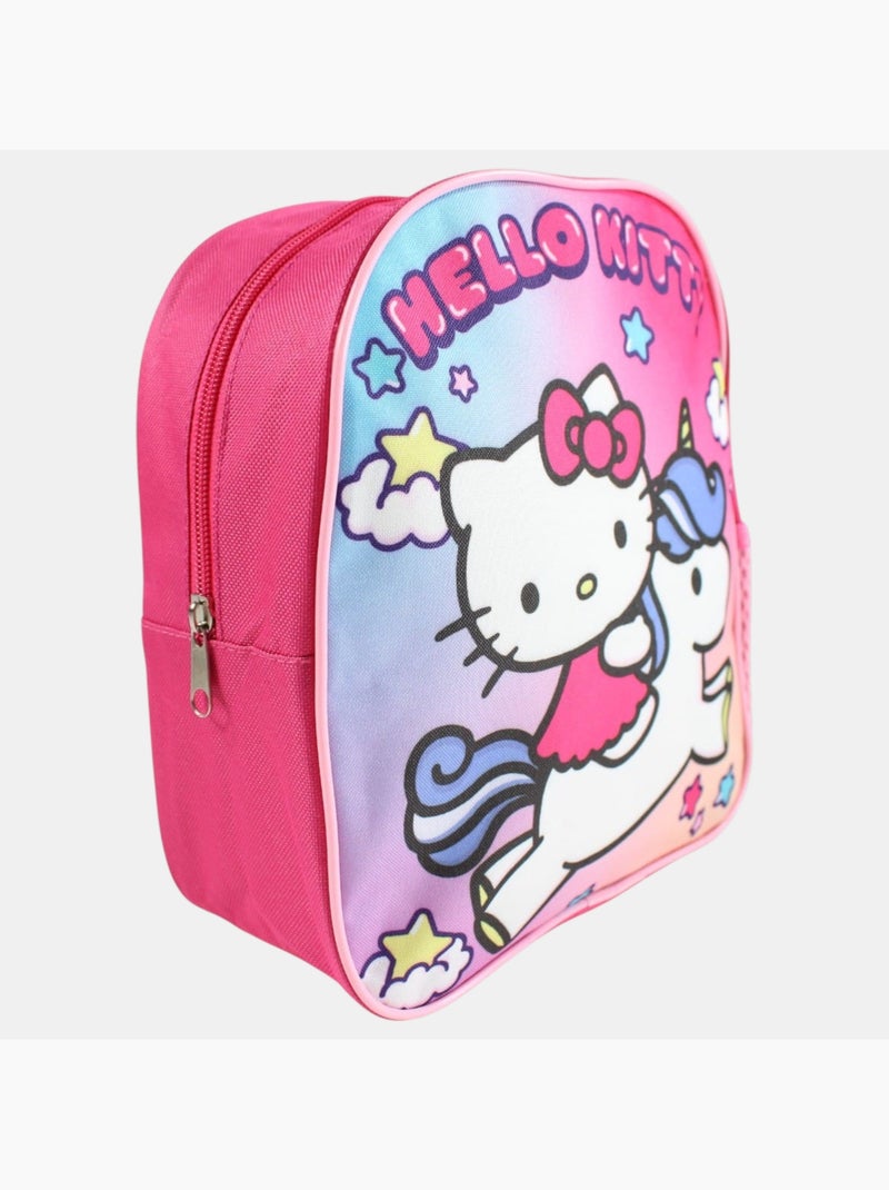 Sac à dos enfant Hello Kitty Licorne rose – 25 cm – Crèche & Maternelle