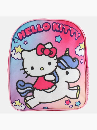 Sac à dos enfant Hello Kitty Licorne rose – 25 cm – Crèche & Maternelle