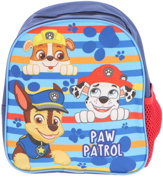 Sac à dos enfant Pat’ Patrouille bleu – 25 cm – Crèche & Maternelle