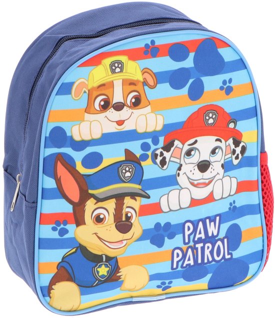 Sac à dos enfant Pat’ Patrouille bleu – 25 cm – Crèche & Maternelle