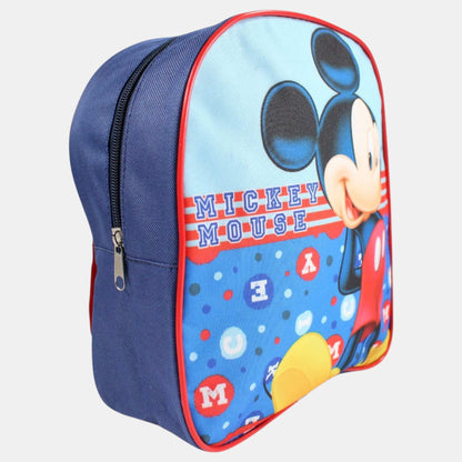 Sac à dos enfant Mickey Mouse bleu – 25 cm – Crèche & Maternelle