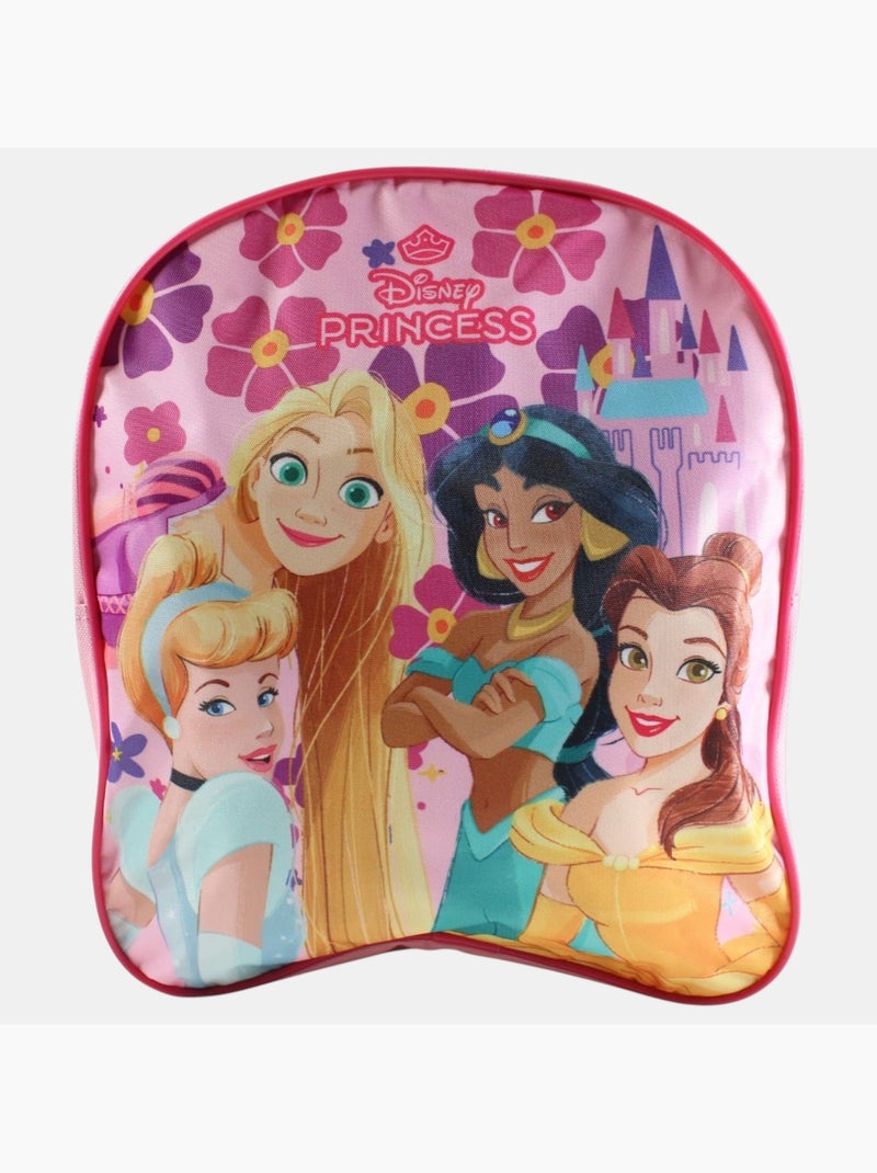 Sac à dos Disney Princesses rose – 30 cm – Maternelle Moyenne & Grande Section