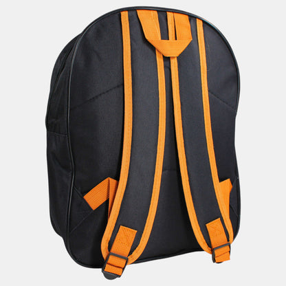 Sac à dos scolaire Naruto – Orange & Noir – 40 cm – CP, CE1 & CE2