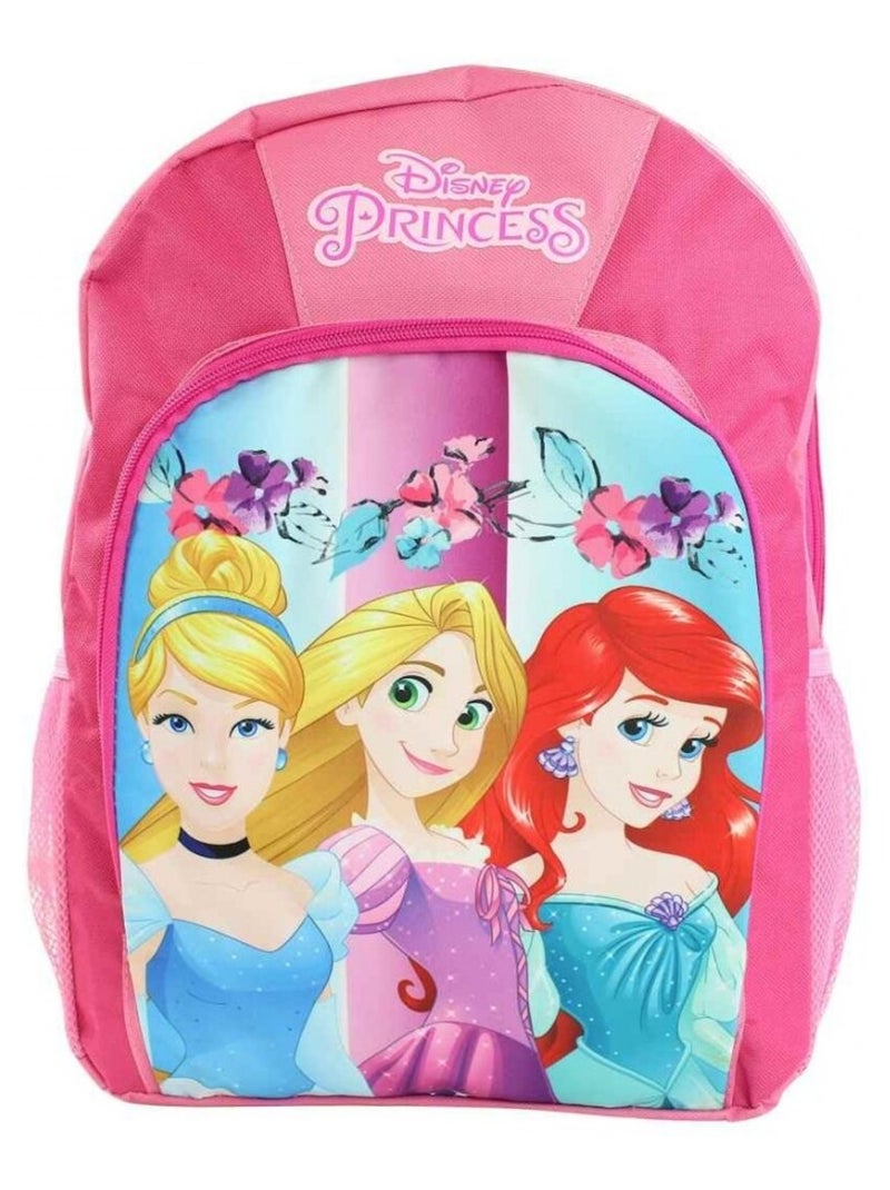 Sac à dos scolaire Disney Princesses Rose – 40 cm – CP, CE1 & CE2