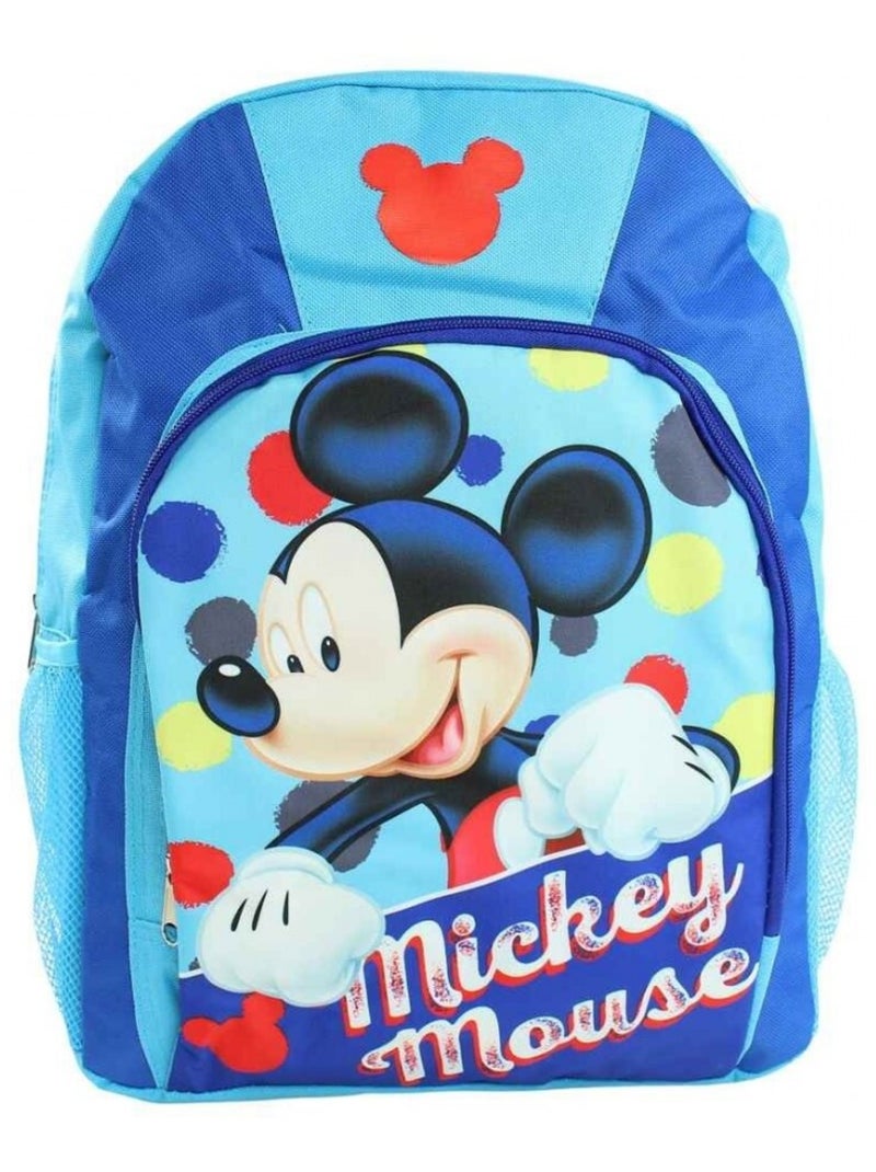 Sac à dos scolaire Mickey Mouse Bleu – 40 cm – CP, CE1 & CE2