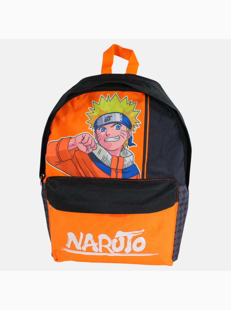 Sac à dos scolaire Naruto Orange & Noir – 40 × 30 × 15 cm – CP, CE1 & CE2