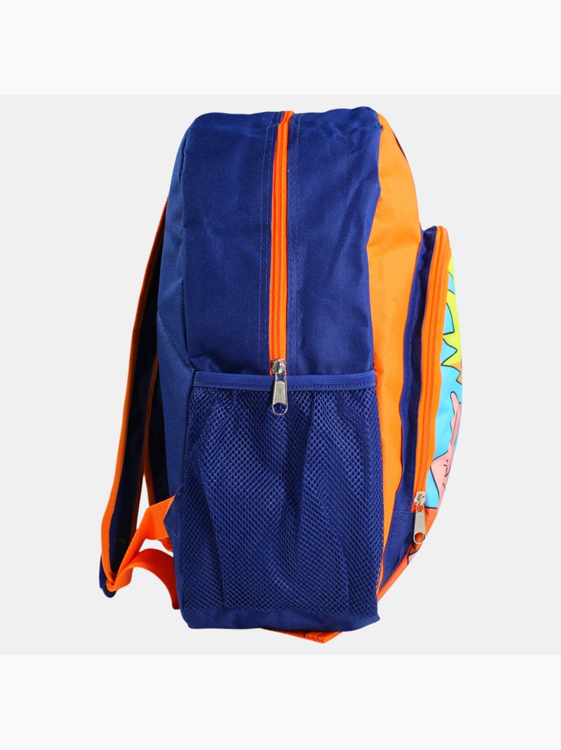 Sac à dos scolaire Naruto Bleu & Orange – 40 cm – CP, CE1 & CE2
