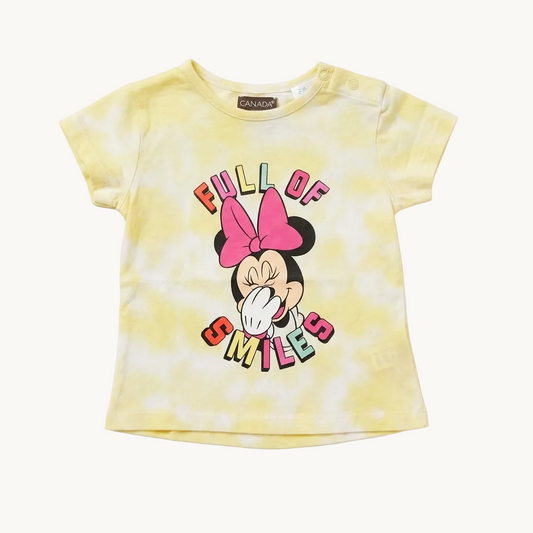 T-shirt col rond Minnie Mouse imprimé vintage – Canada House