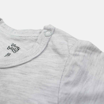 Barboteuse Mickey Mouse pour bébé – Combishort d'été blanc et bleu ou rouge Disney Baby