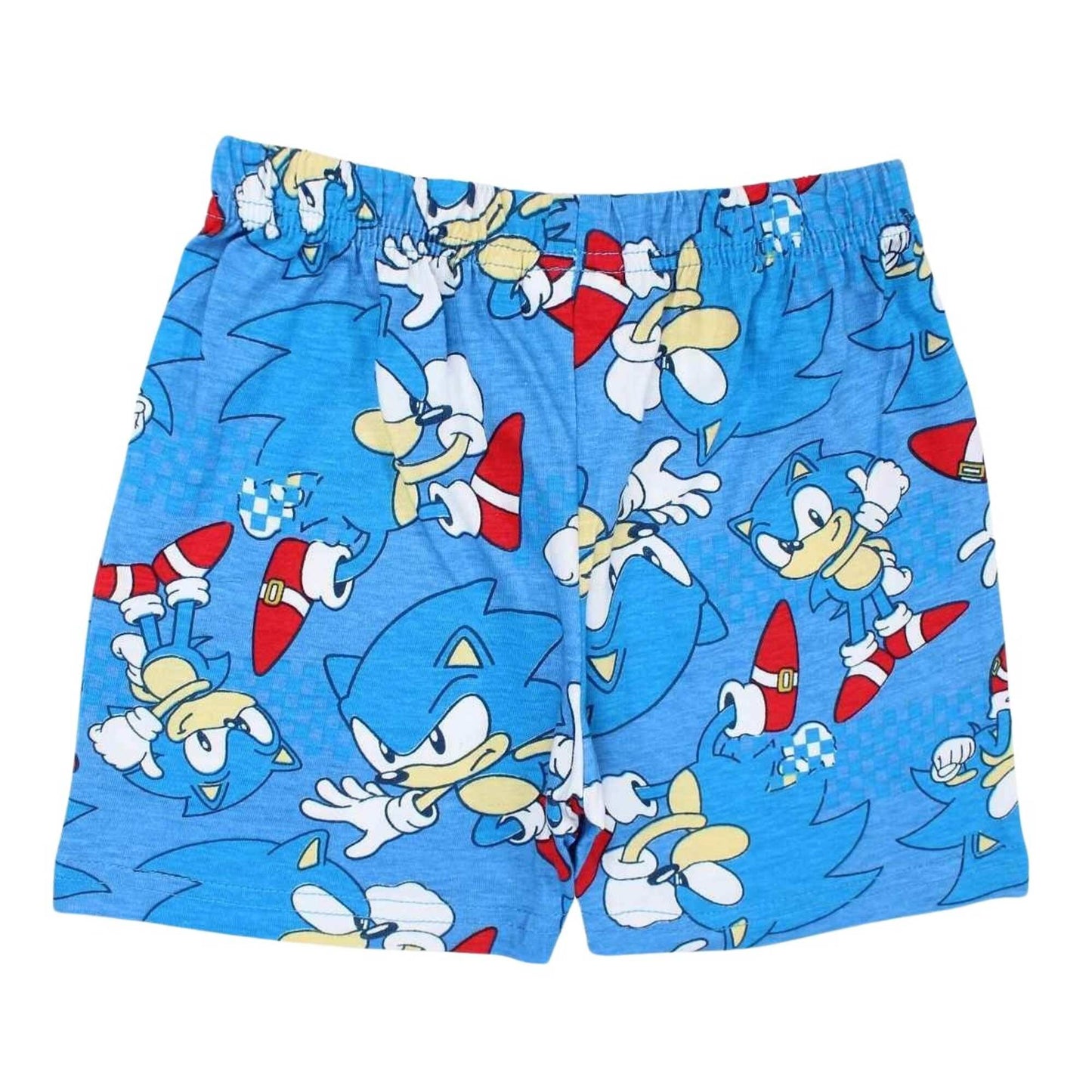 Pyjama court Sonic the Hedgehog pour garçon – Ensemble T-shirt et short bleu SEGA