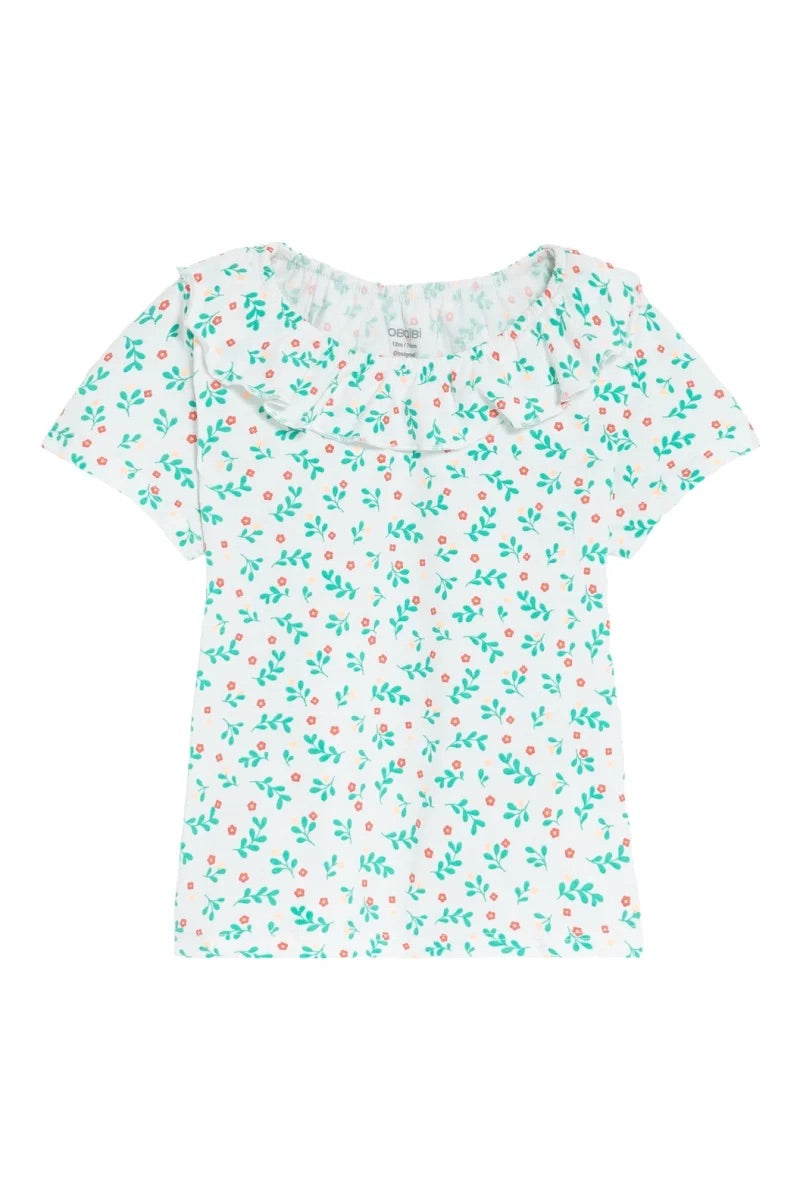 T-shirt fleurette