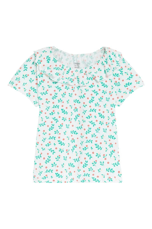 T-shirt fleurette