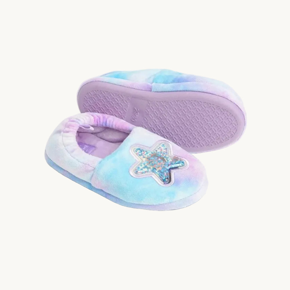 Pantoufles Frozen - Effet Tie and dye