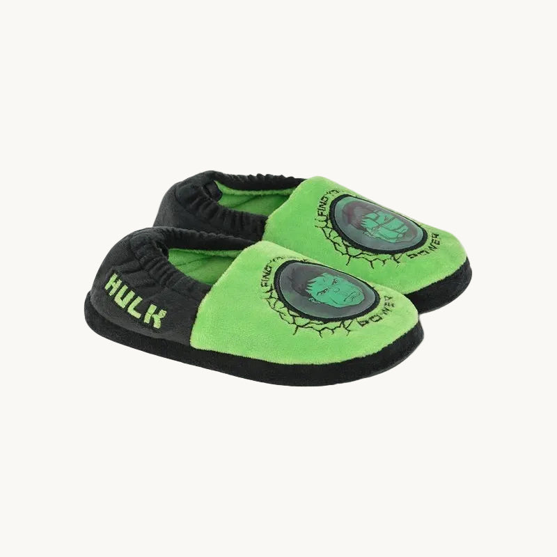 Pantoufles Hulk Avengers Marvel -  Vert
