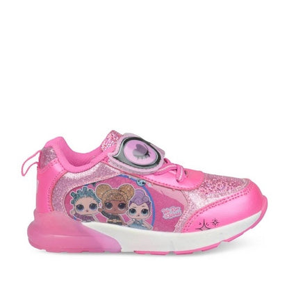 Baskets Lumineuses L.O.L. Surprise! Rose Pailleté