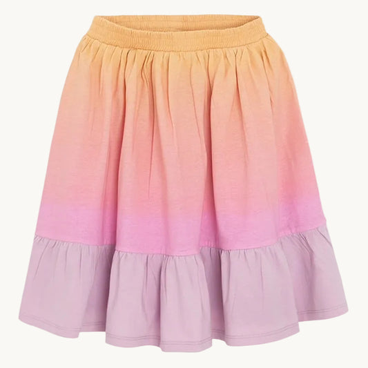 Jupe évasée à dégradé tricolore pour fille - Cool Club
